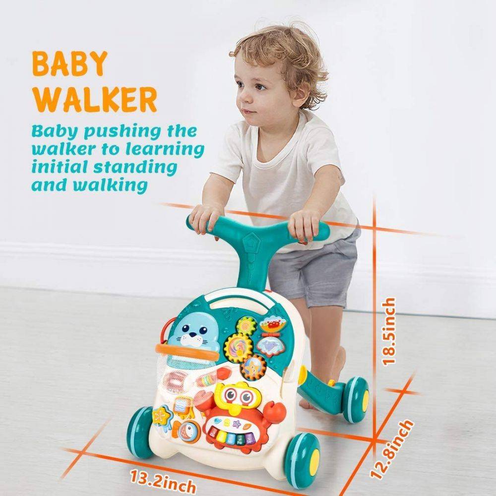 Huanger 2-in-1 Multifunctional Game Table Baby Walker - Madina Gift