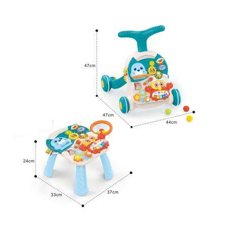 Huanger 2-in-1 Multifunctional Game Table Baby Walker - Madina Gift