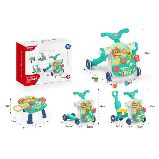 Huanger 4 in 1 Multifunction Baby Walker With Music Madina Gift