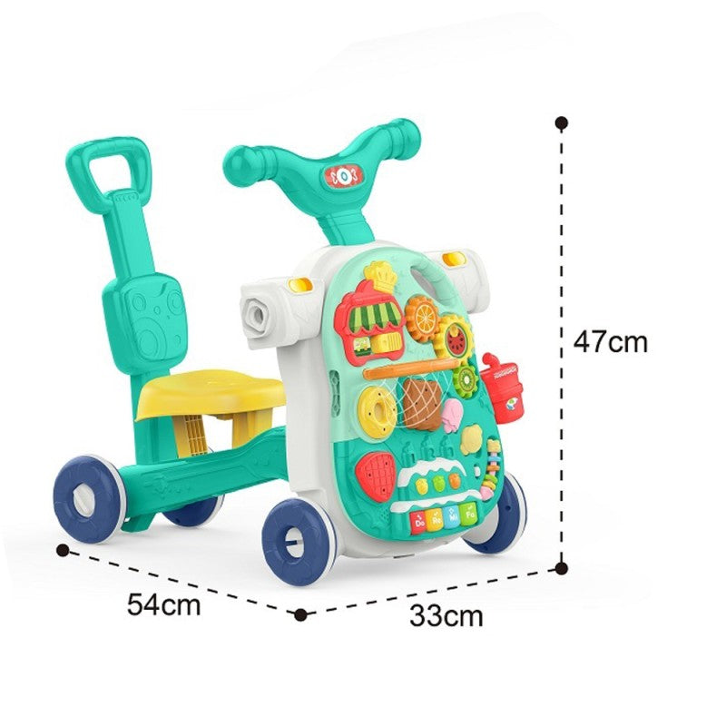 Huanger 4 in 1 Multifunction Baby Walker With Music Madina Gift