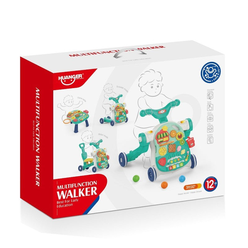 Huanger 4 in 1 Multifunction Baby Walker With Music Madina Gift