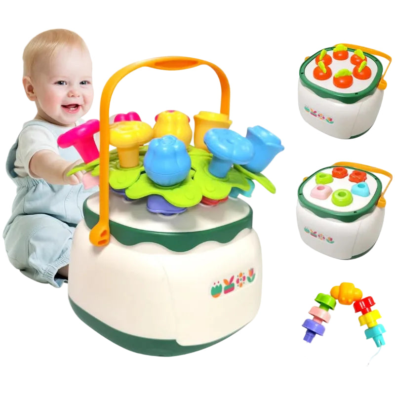 Huanger Flower Nails Bucket Educational Toy Online in Karachi Pakistan Madina Gift