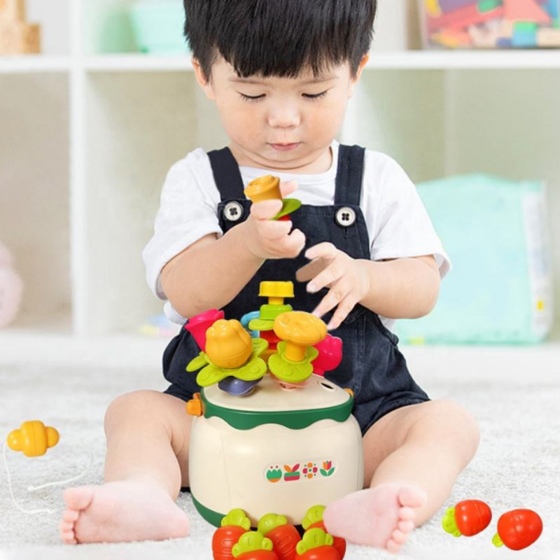 Huanger Flower Nails Bucket Educational Toy Online in Karachi Pakistan Madina Gift