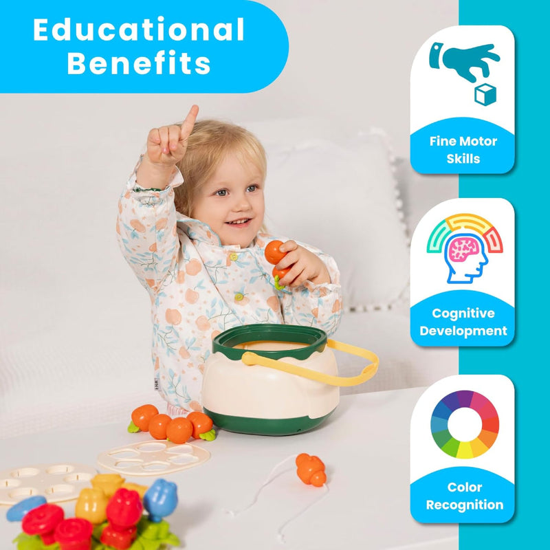 Huanger Flower Nails Bucket Educational Toy Online in Karachi Pakistan Madina Gift