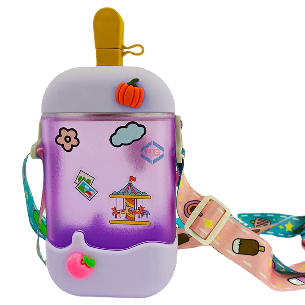 Cute Ice Cream Water Bottle - 400 ML - Madina Gift