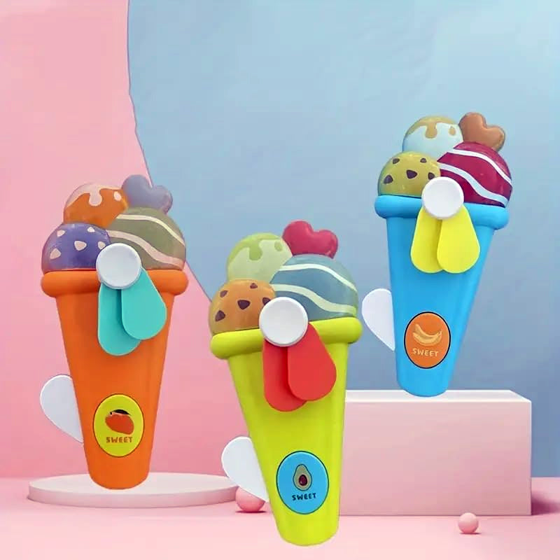 Ice Cream Handheld Fan For Summer Fun Madina Gift
