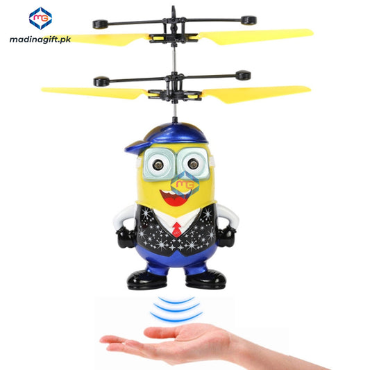 Induction Flying Minions Hand Sensor Infrared Toy - 388 -Madina Gift