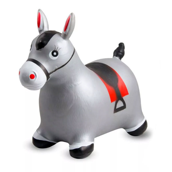 Bouncy Toy Horse Grey For Kids - Madina Gift - www.madinagift.pk