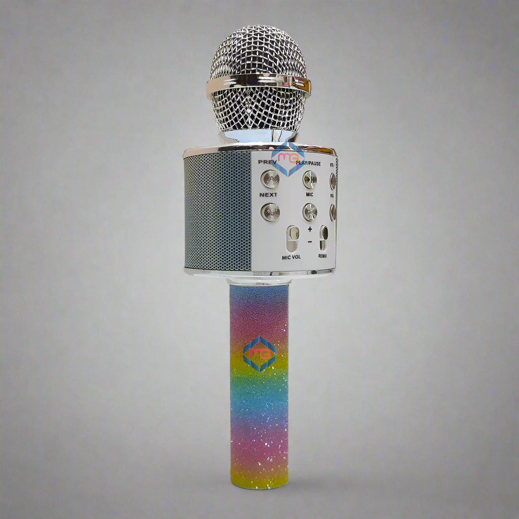 InnoVibe Wireless Karaoke Microphone with Speaker, Portable Handheld Microphone Bluetooth Speaker Madina Gift