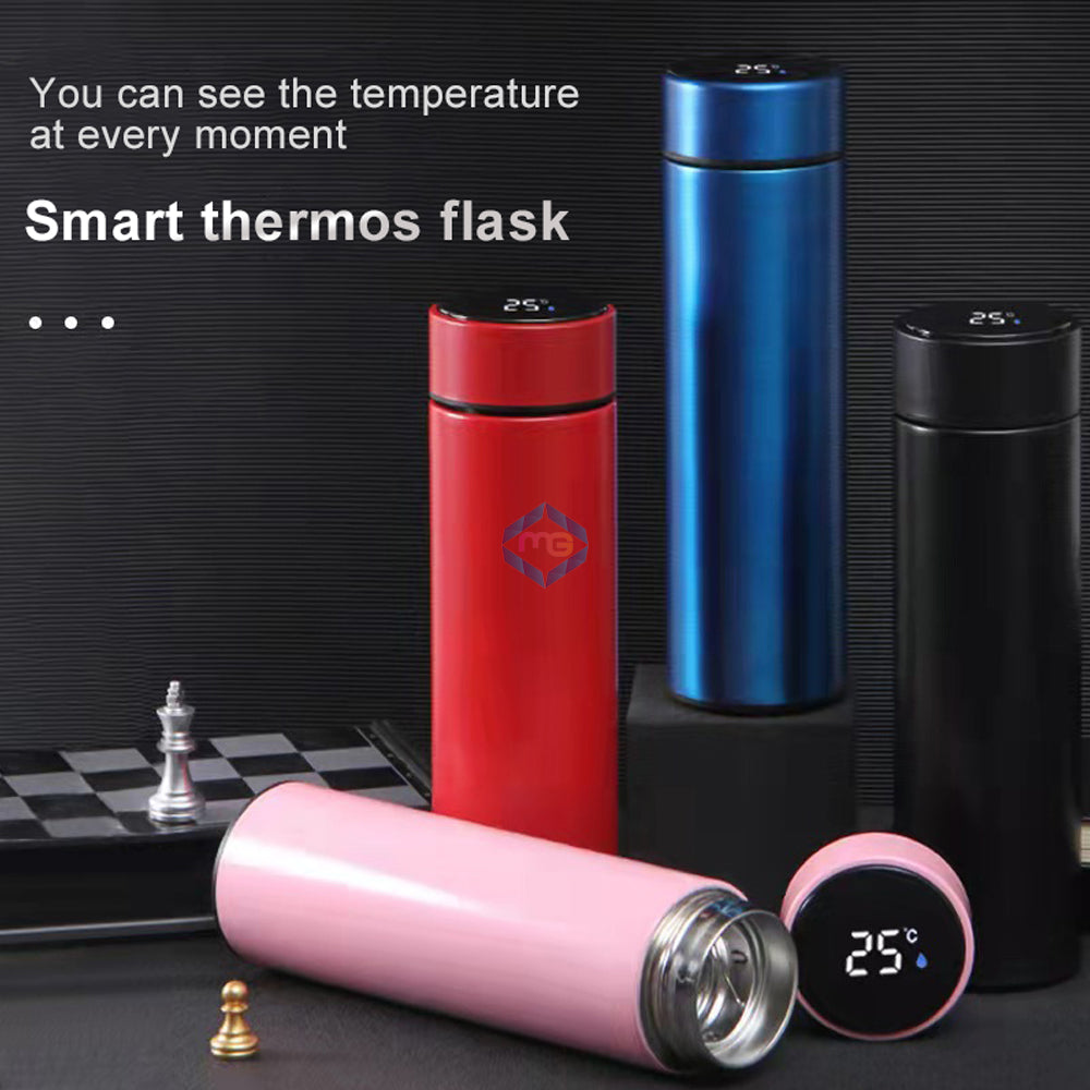 Temperature Display LED Flask Bottle - 500 ML