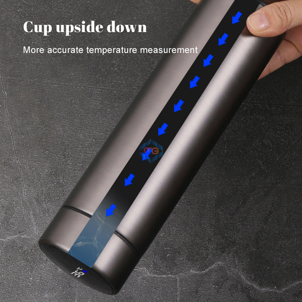 Temperature Display LED Flask Bottle - 500 ML