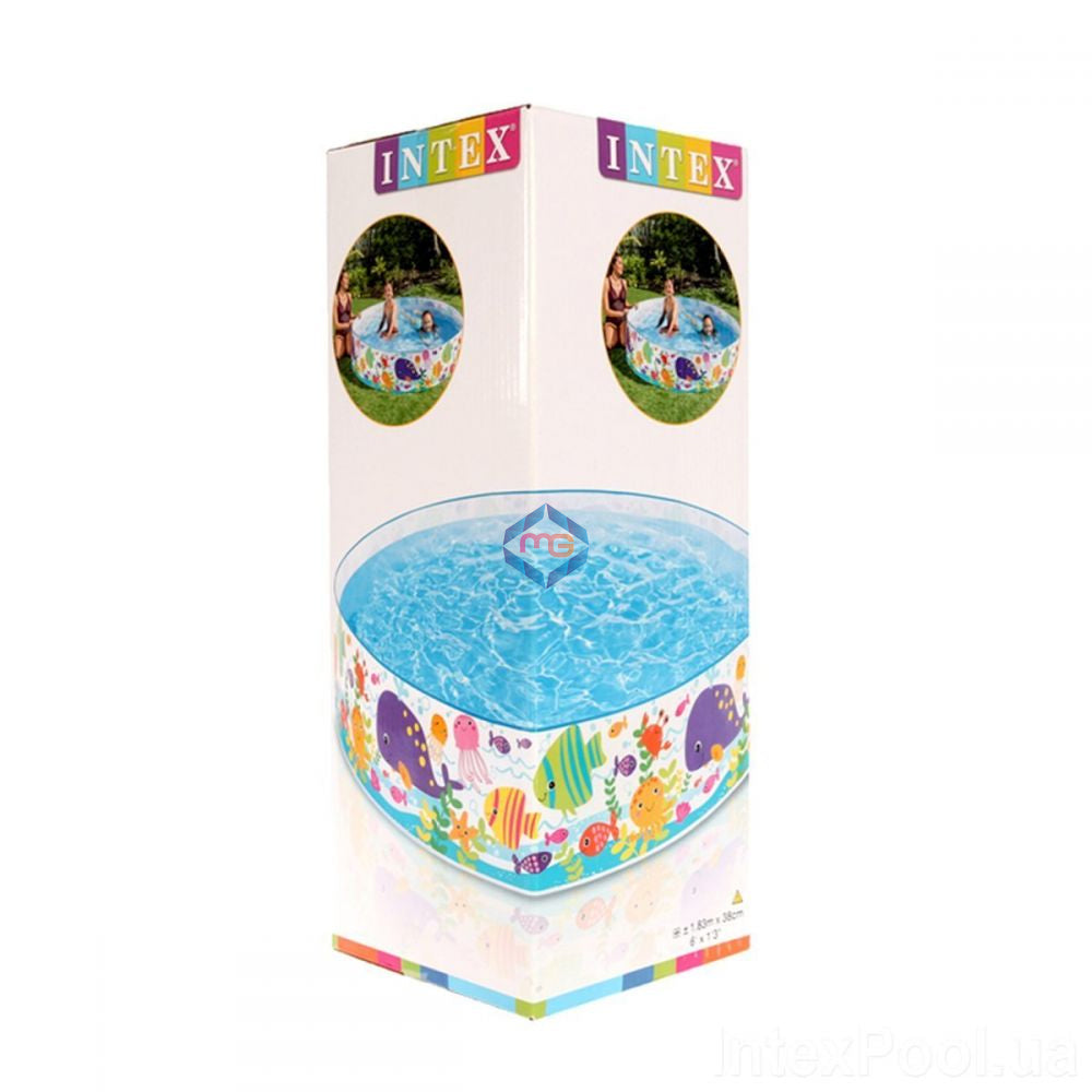 INTEX Φ72" Ocean Play Snap Set Pool - 56452NP - Madina Gift