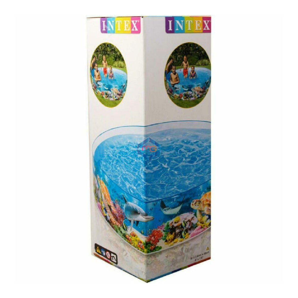 Intex Φ96″ Deep Blue Sea Snapset Pool - 58472NP - Madina Gift