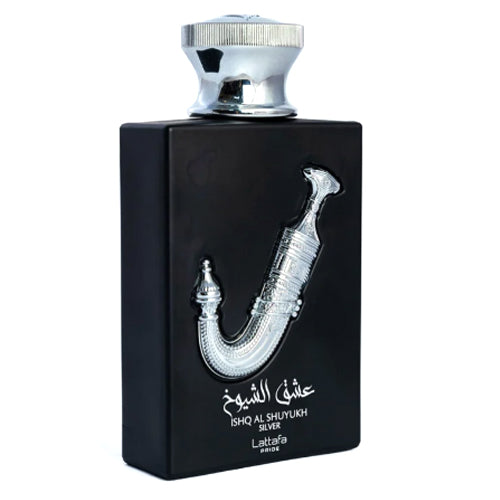 Ishq Al Shuyukh Silver by Lattafa Pride - 100 ML - Madina Gift