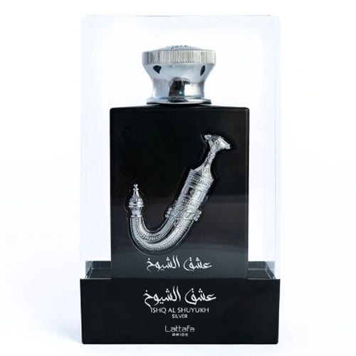 Ishq Al Shuyukh Silver by Lattafa Pride - 100 ML - Madina Gift