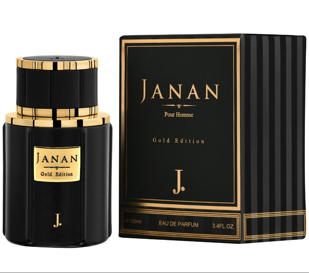 J. Janan Gold 100 ML Perfume For Men Madina Gift