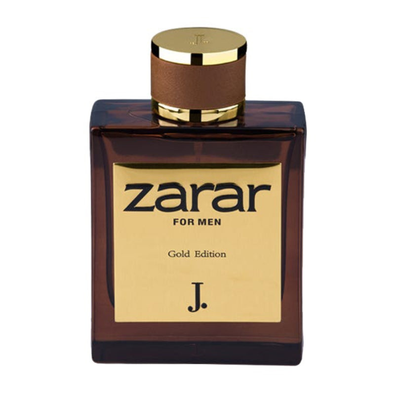 J. Zarar Gold 100 ML Perfume For Men Madina Gift