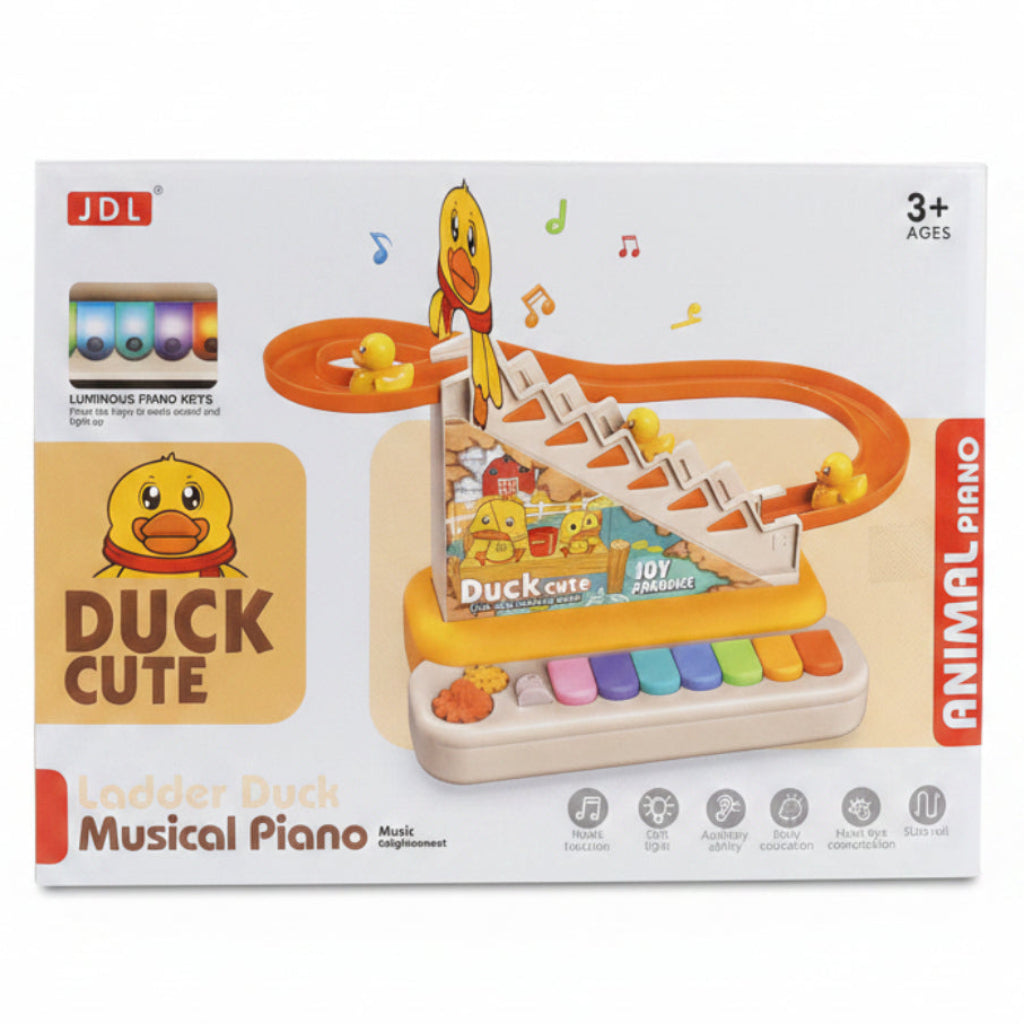 JDL 8021B Cute Duck Climbing Stairs Musical Piano Online in Pakistan Madina Gift