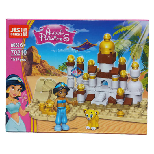 Jasmine Palace Aladdin Princess For Girls JISI Bricks - 70210 - Madina Gift
