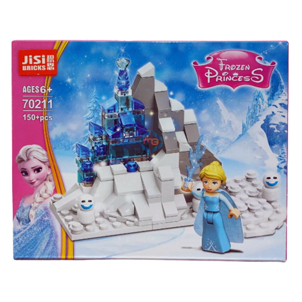 Elsa's Ice Castle Frozen Princess for Girls JISI Bricks - 70211 - Madina Gift