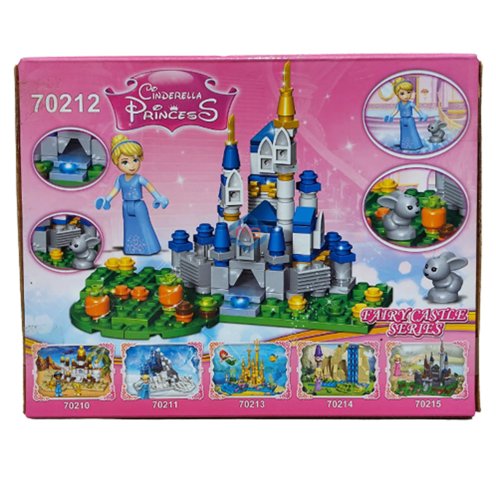 Cinderella's Palace Cinderella Princess for Girls JISI Bricks - 70212 - Madina Gift