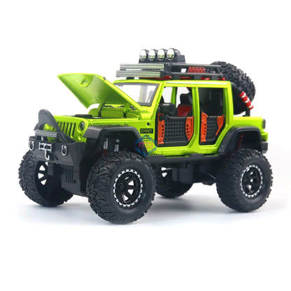 Jeep Wrangler Rubicon Die Cast Pickup Model Scale 1:24 - 24128 - Madina Gift