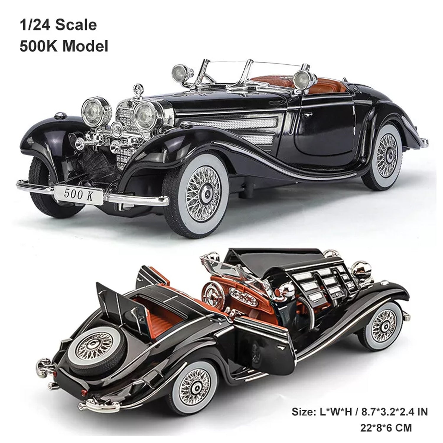 Jinfilang Mercedes Benz 500K Vintage 1901-350 Madina Gift