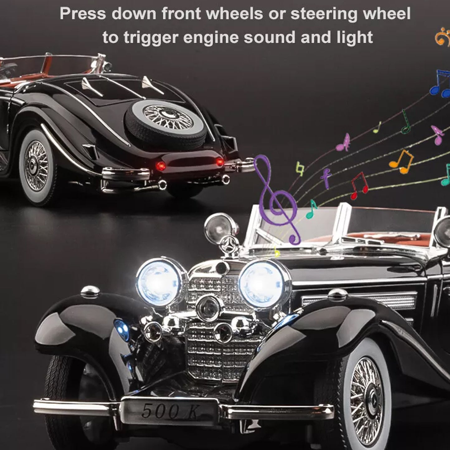 Jinfilang Mercedes Benz 500K Vintage 1901-350 Madina Gift