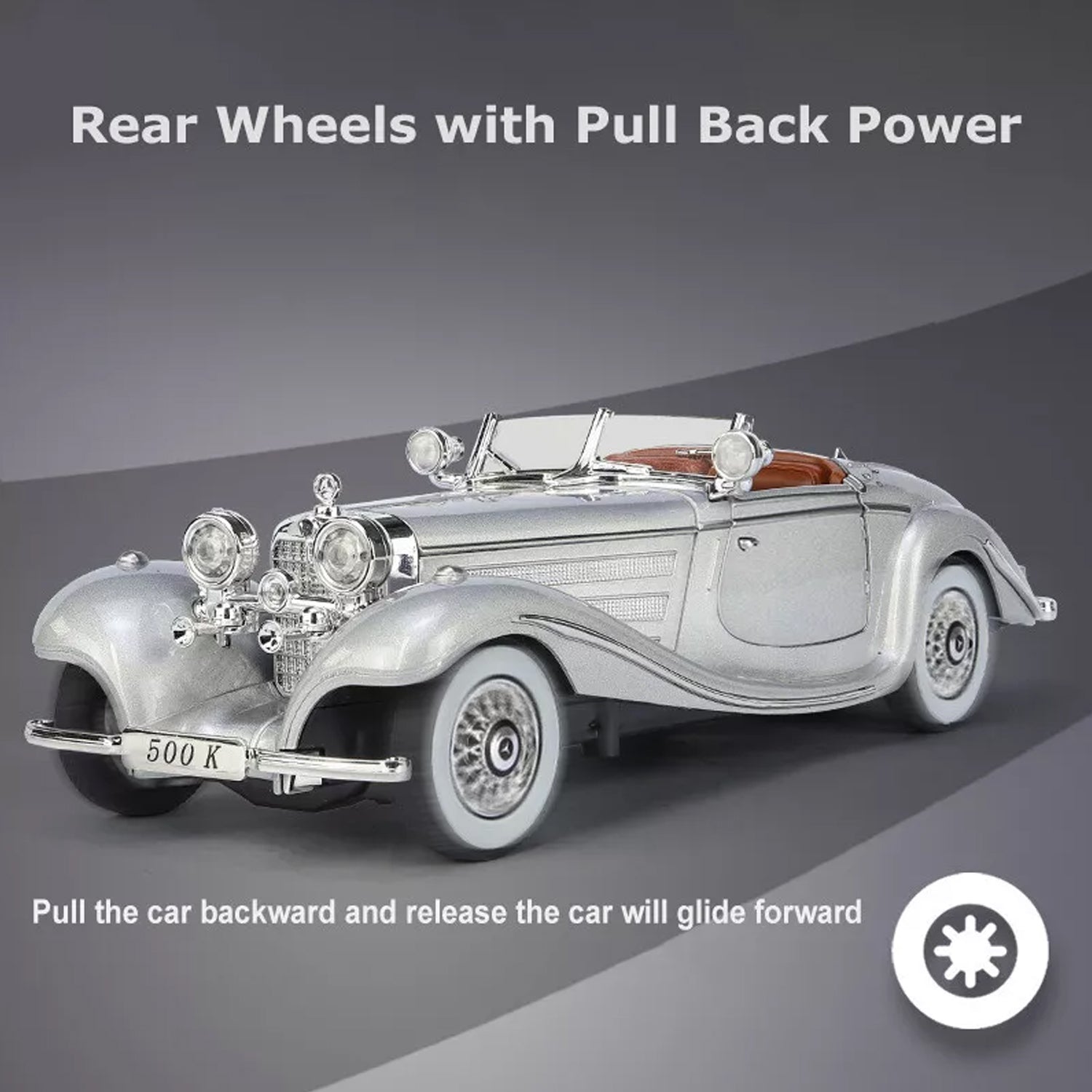 Jinfilang Mercedes Benz 500K Vintage 1901-350 Madina Gift