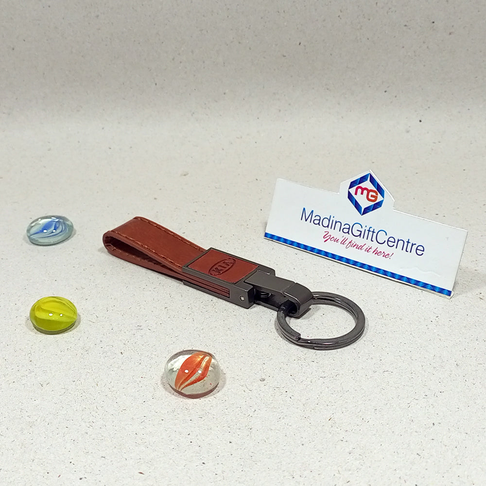 KIA Leather Keychain