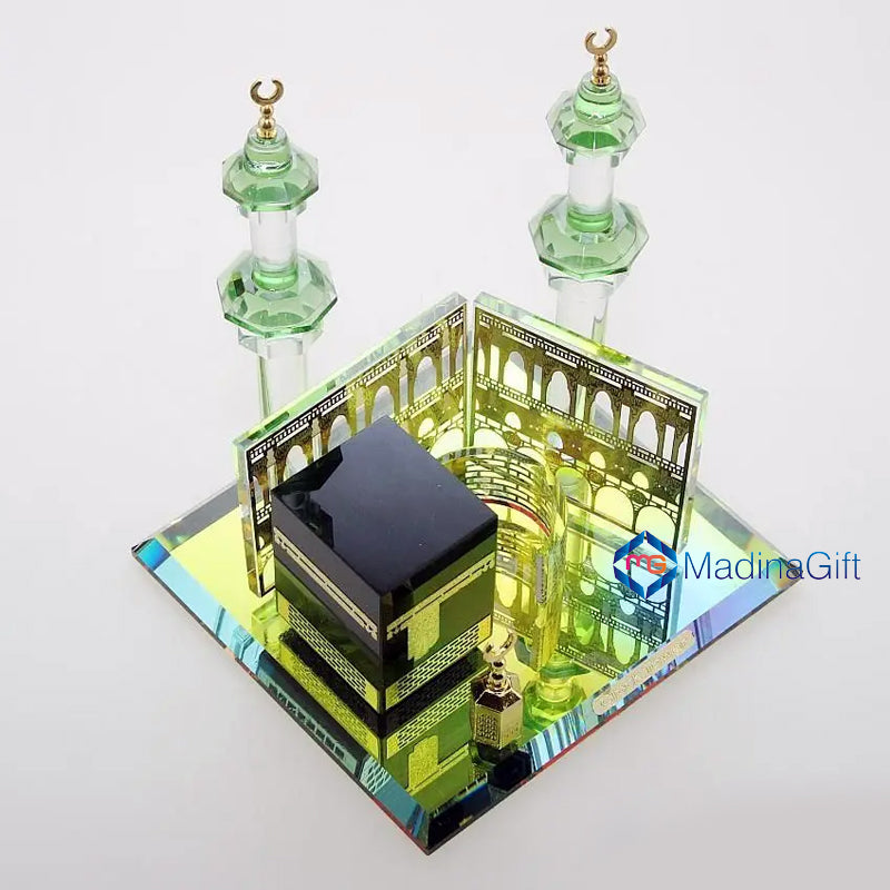 Crystal Glass Kaaba Scale Model - Madina Gift