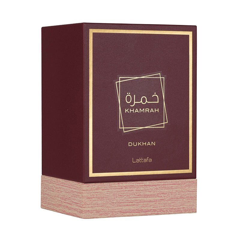 Khamrah Dukhan by Lattafa 100 ML Perfume Madina Gift