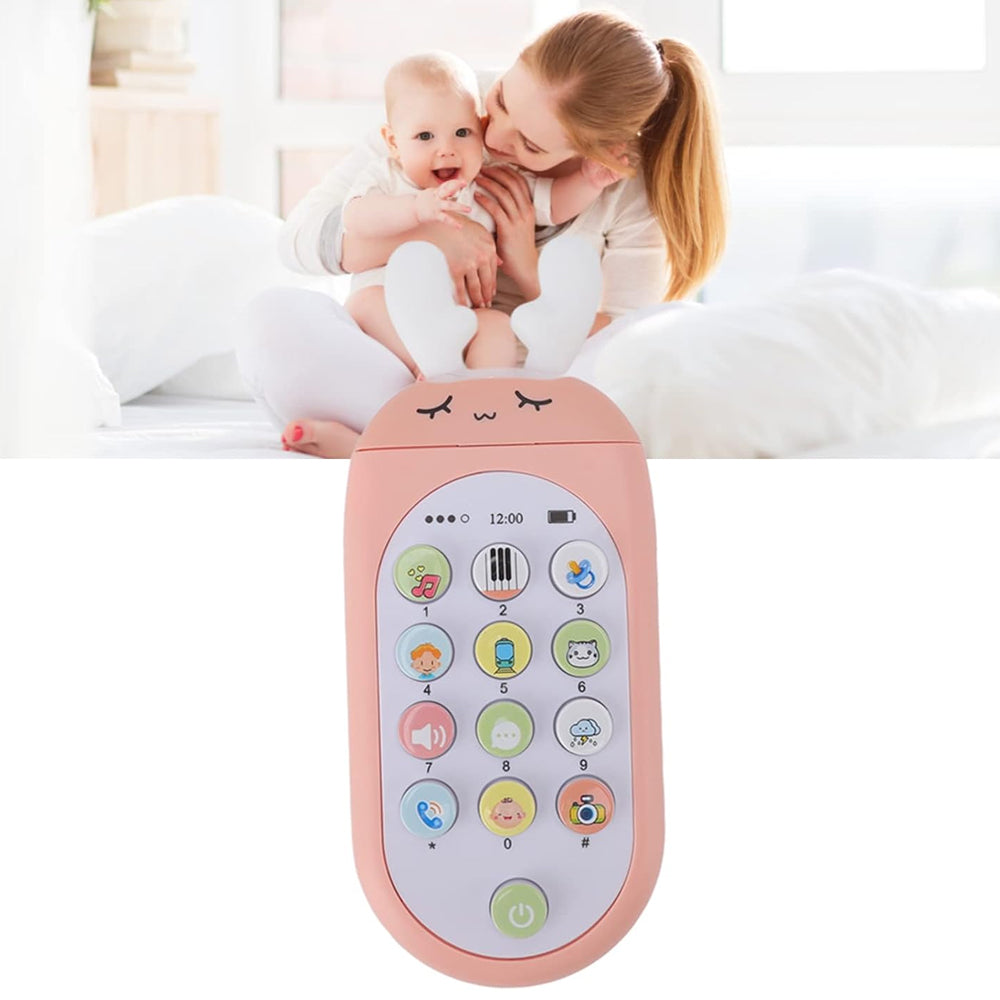 Elk Shape Mobile Phone Toy 550-115 Pink - Madina Gift