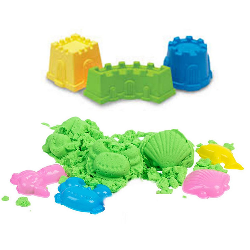 Kids Magic Modeling Sand Play Set 1256B-2 with Castle Molds & Tools Online in Pakistan Madina Gift