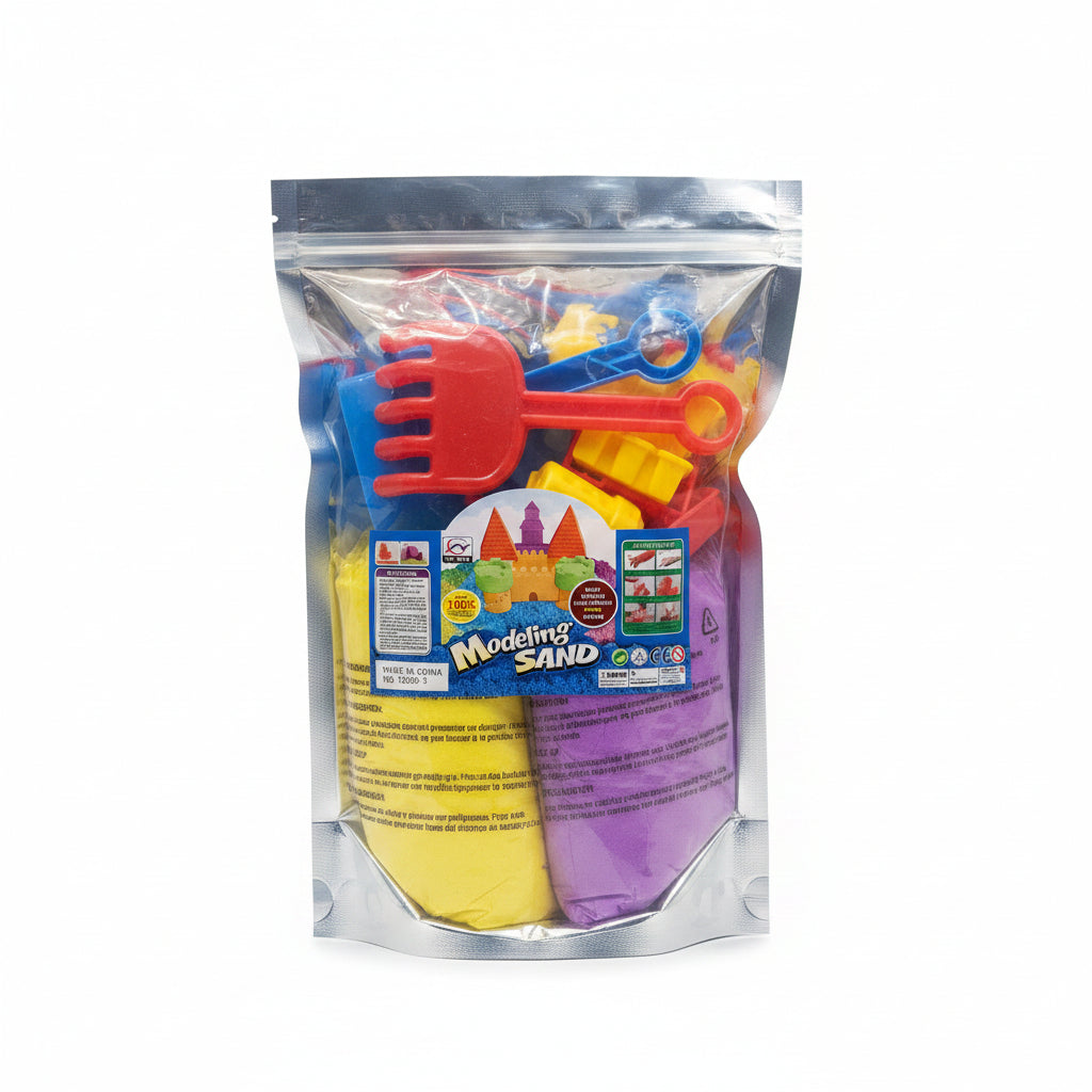 Kids Magic Modeling Sand Play Set 1256B-2 with Castle Molds & Tools Online in Pakistan Madina Gift