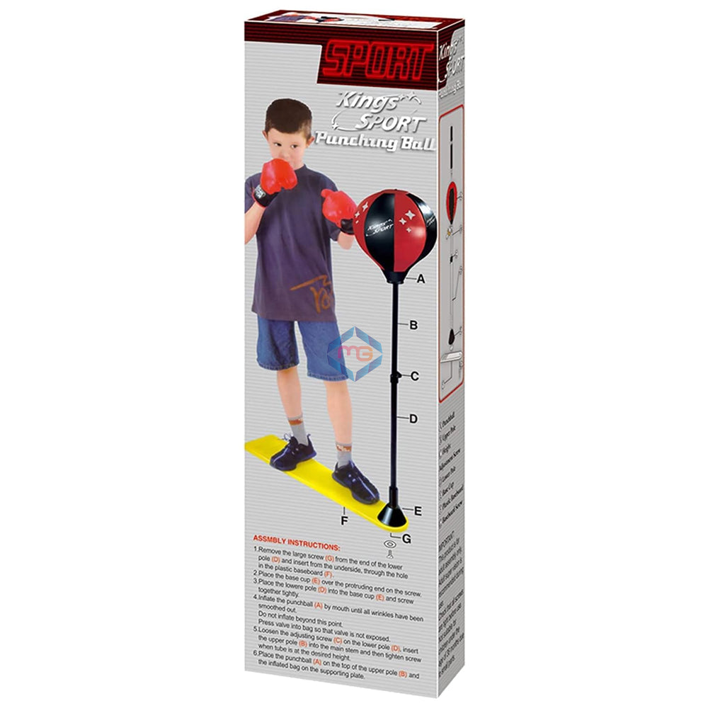 Kings Sport Boxing Punching Ball Set - 213881 - Madina Gift