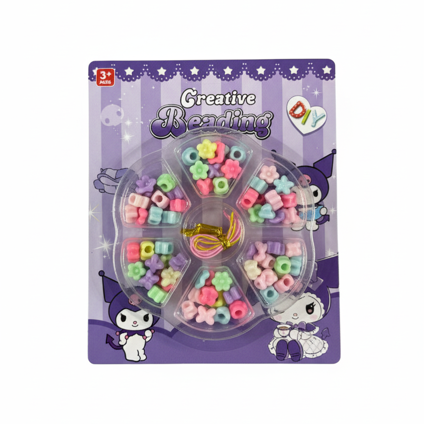 Kuromi Creative DIY Bead Jewelry Making Kit For Kids Madina Gift 