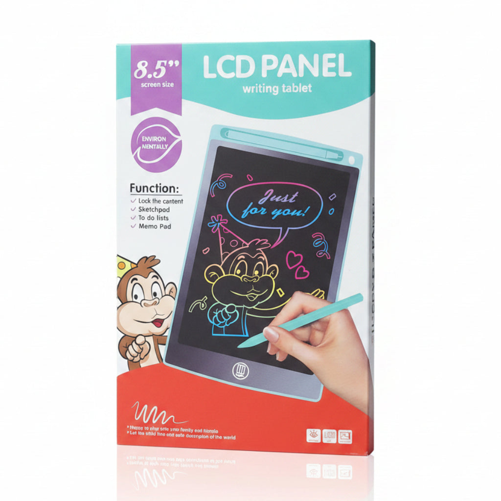 LCD Multicolor Writing Tablet 8.5 Inches Online in Karachi Pakistan Madina Gift