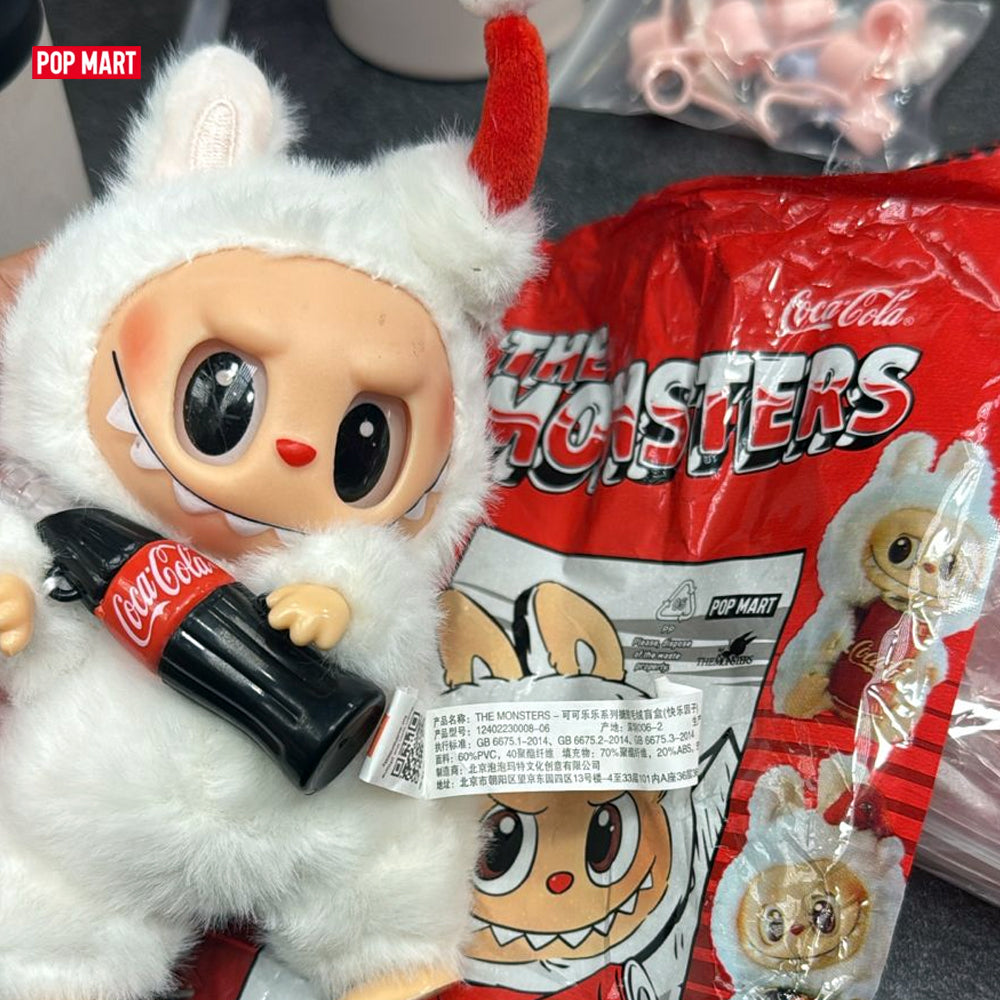 POP MART LABUBU THE MONSTERS COCA COLA Series in Pakistan Madina Gift