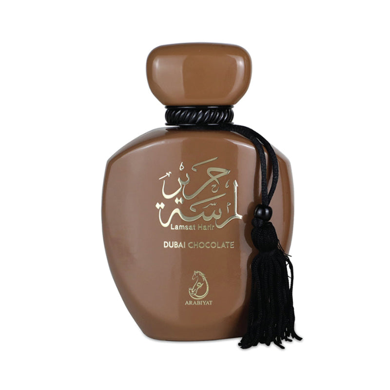 Lamsat Harir Dubai Chocolate Eau de Parfum 100 ML by Arabiyat My Perfumes Online in Karachi Pakistan Madina Gift