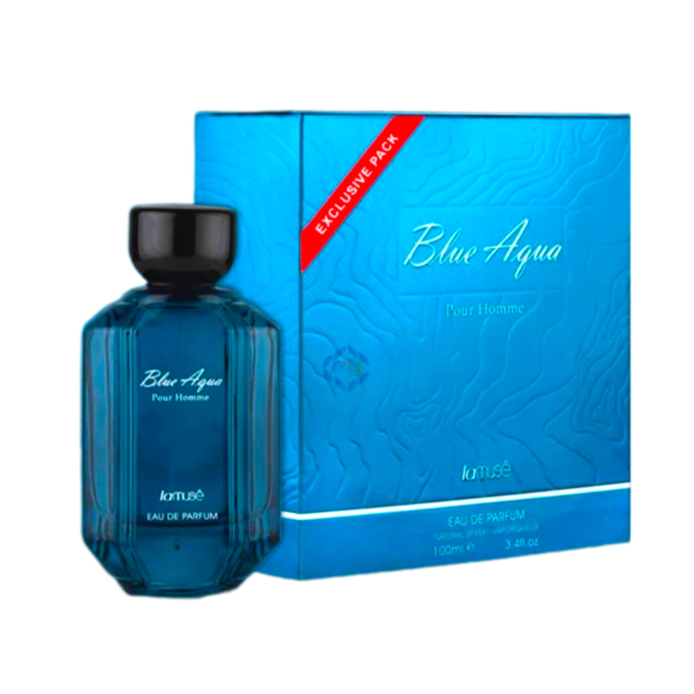 Lamuse Blue Aqua 100 ML Perfume For Men Madina Gift