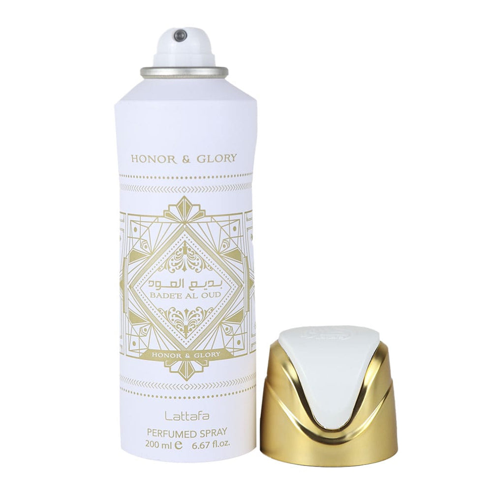 Lattafa Bade'e Al Oud Honor & Glory Deodorant Spray Madina Gift