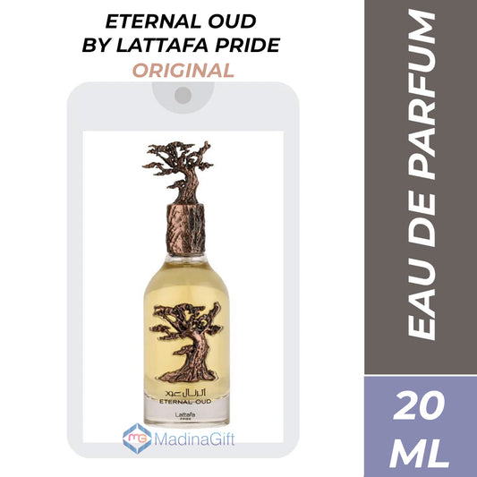 Original Lattafa Pride Eternal Oud Pocket Perfume 20ml For Men - Madina Gift