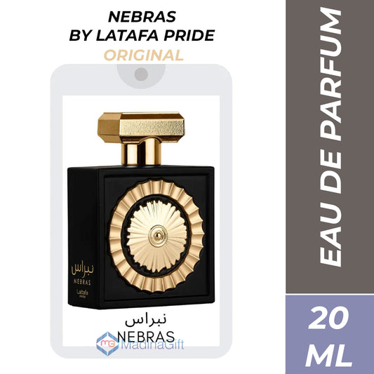 Lattafa Pride Nebras Pocket Perfume 20ml For Unisex - Madina Gift