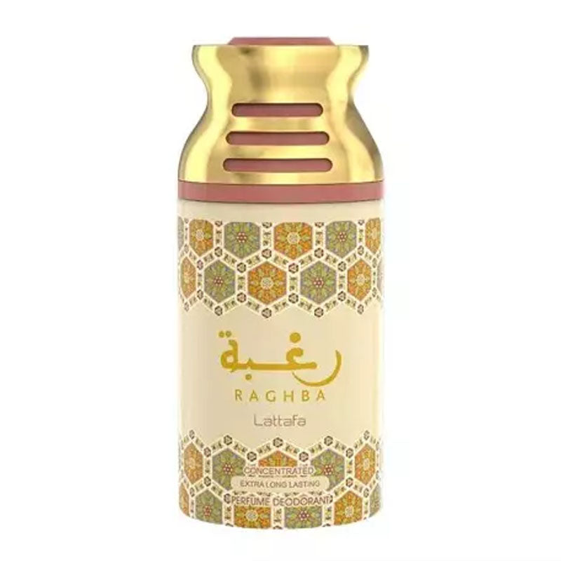 Lattafa Raghba Body Spray - 250ml Madina Gift