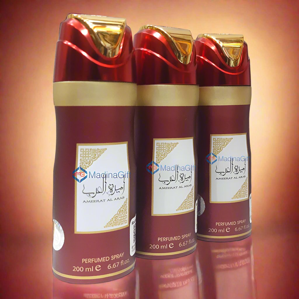 Lattafa Ameerat Al Arab Deodorant Body Spray Madina Gift