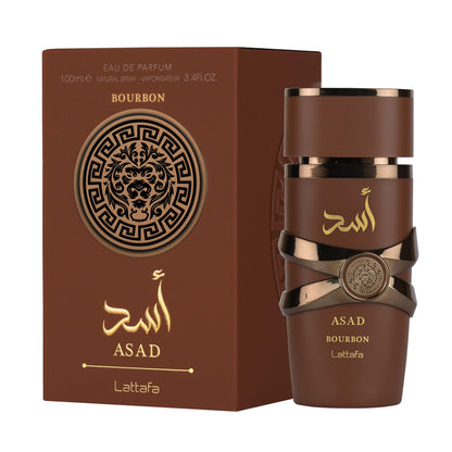 Lattafa Asad Bourbon Unisex Perfume Madina Gift