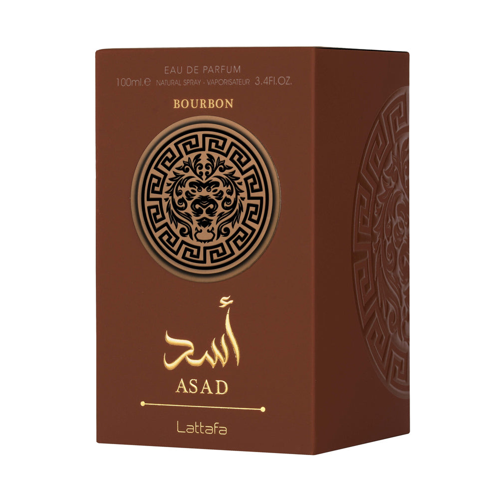 Lattafa Asad Bourbon Unisex Perfume Madina Gift