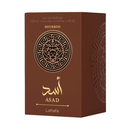 Lattafa Asad Bourbon Unisex Perfume Madina Gift