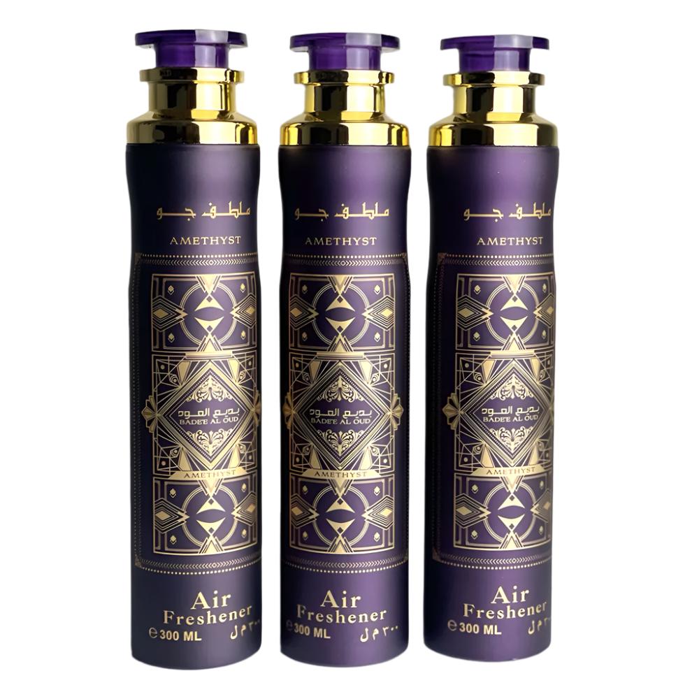 Lattafa Badee Al Oud Amtheyst Air Freshener 300 ML Madina Gift